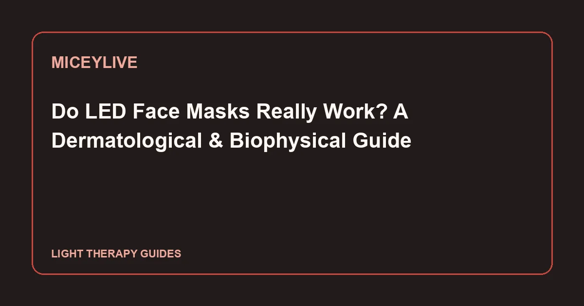 White MICEYLIVE mask beside a closed notebook on a warm stone console